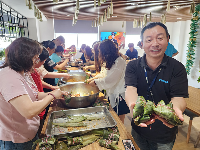 上海真诺——“迎端午 包粽子”活动